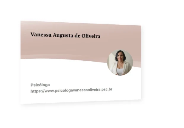 Teaser business card 3D